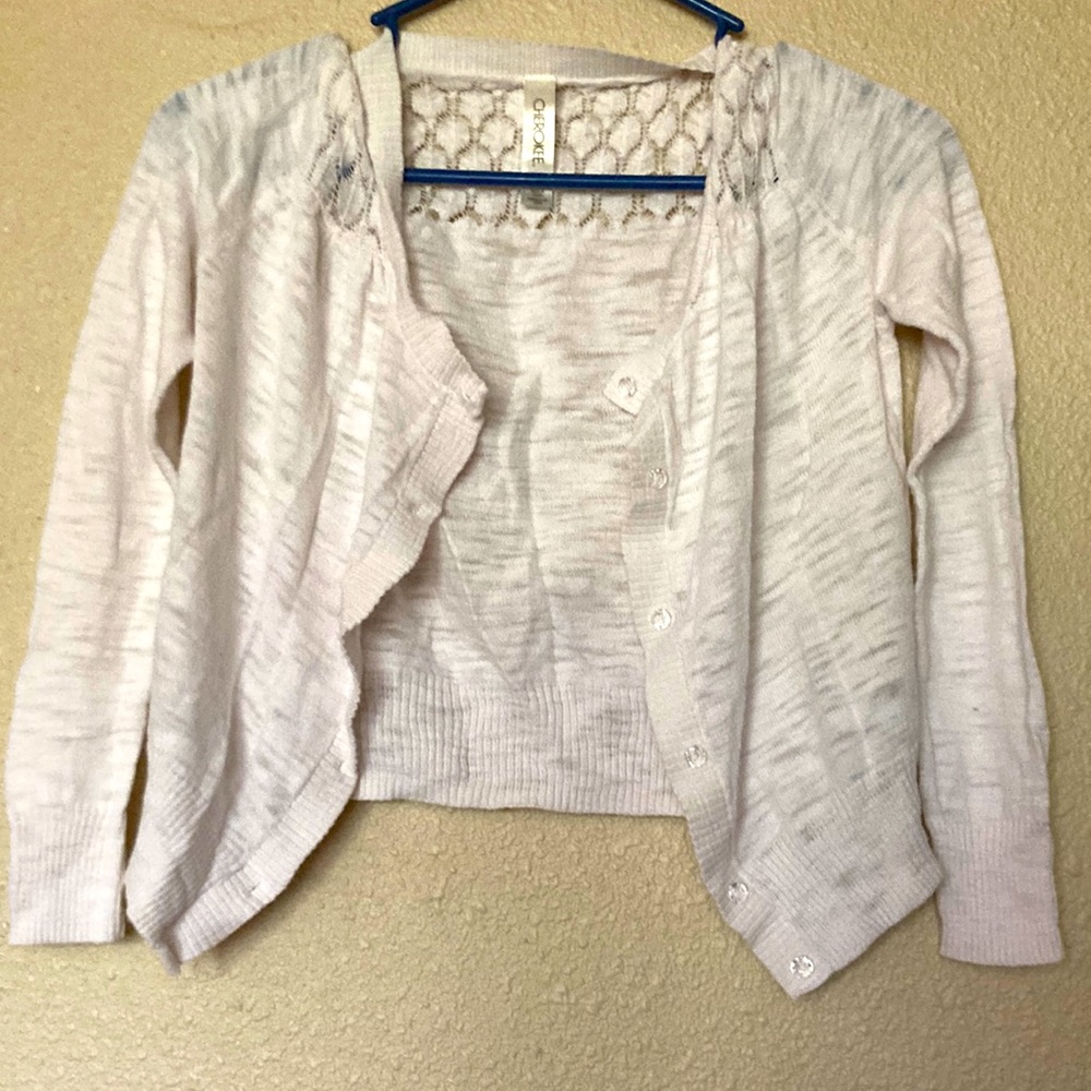 A little white sweater